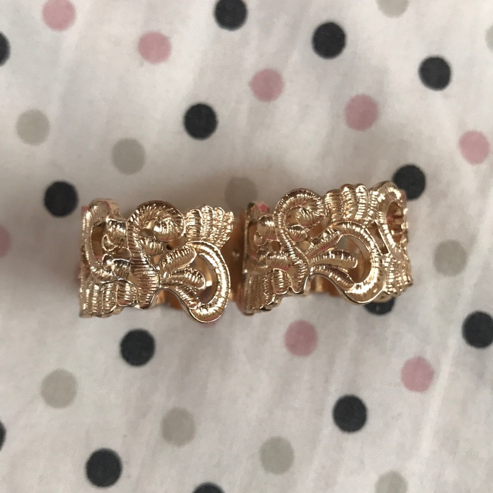 Double Gold Ring - image 2